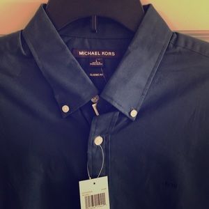 NWT MK Button up shirt